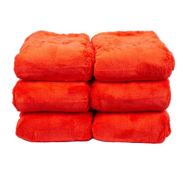 MaxShine 1000GSM Big Red Drying Microfiber Towel