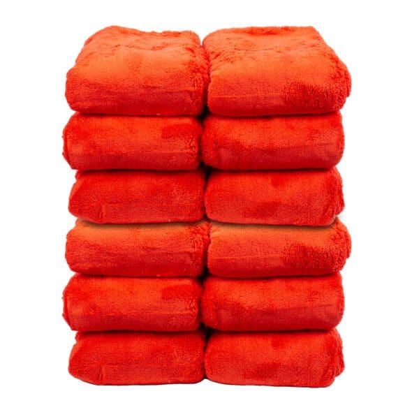 MaxShine 1000GSM Big Red Drying Microfiber Towel
