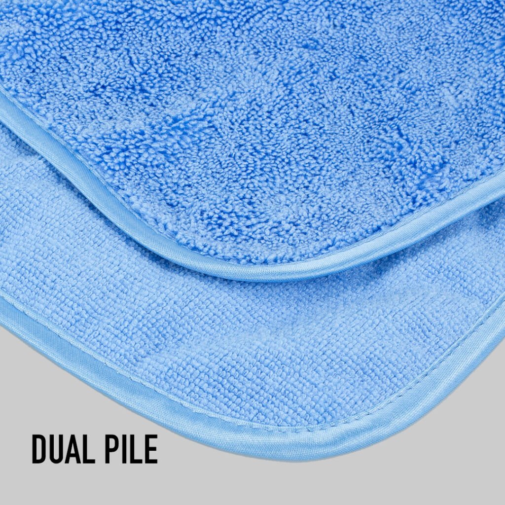 330GSM Microfiber Towels - Dual Pile