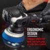 MaxShine M15 Pro Dual Action Orbital Polisher - ergonomic design