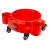 Rolling Bucket Dolly Red