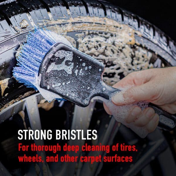 Tire & Carpet Cleaning Brush