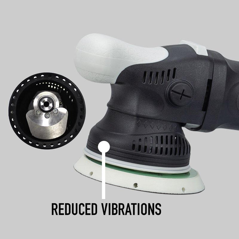 MaxShine M15 Pro Dual Action Orbital Polisher Reduced Vibrations