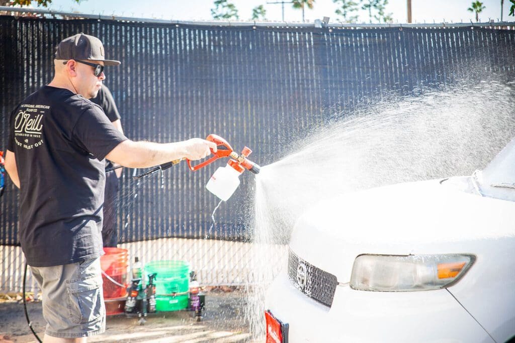 Foam Cannon wash training