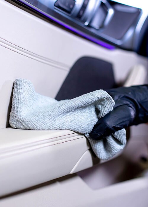 Detachable Towel interior leather