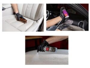 car detailing - car seat cleaning 