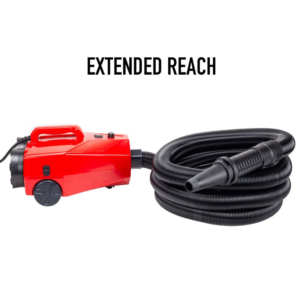 Double Motor Touchless Car Dryer - Extended Reach